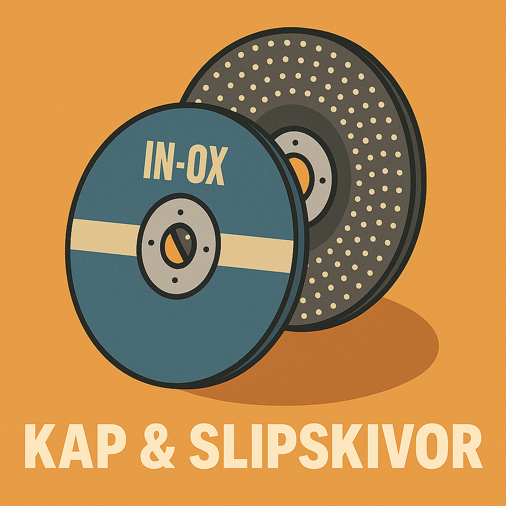 kap & slipskivor