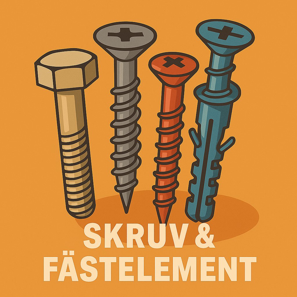 Skruv & Fästelement