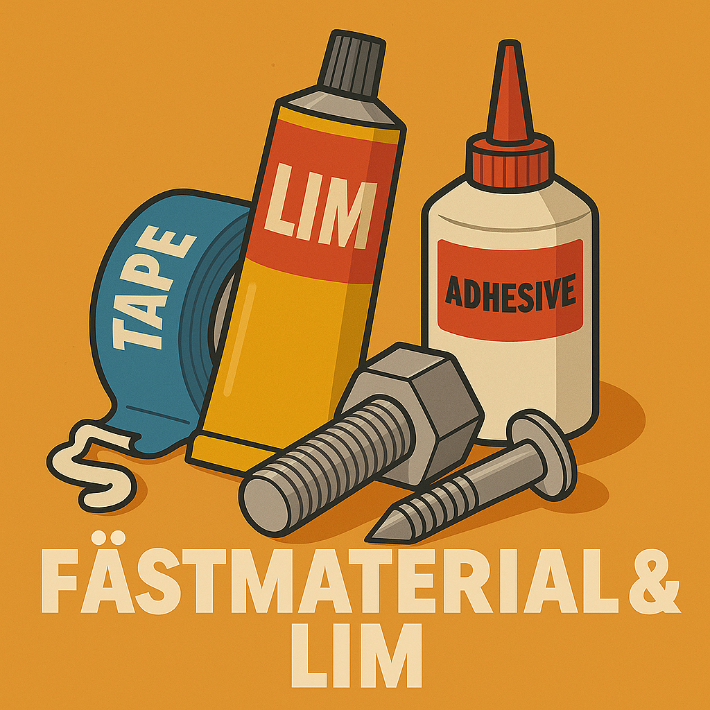 Fästmaterial & Lim