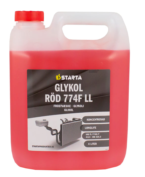 Starta Glykol Röd 774F Longlife