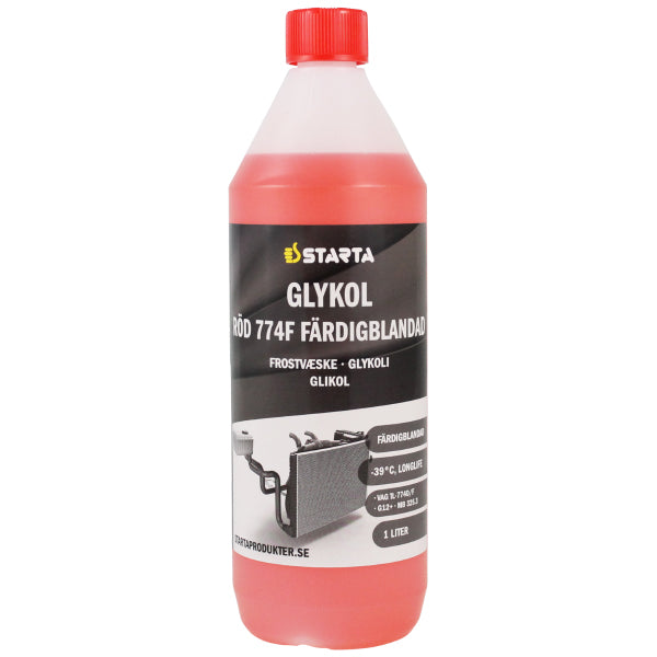 Starta Glykol Röd 774F Färdigblandad
