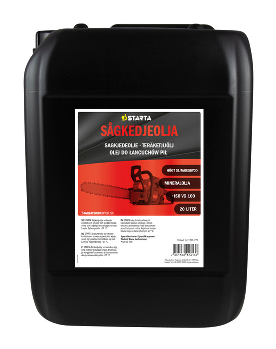 STARTA Sågkedjeolja
