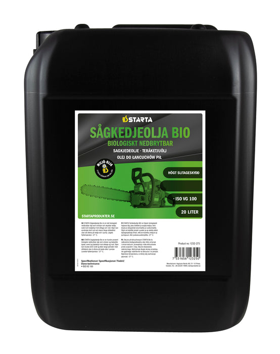 STARTA Sågkedjeolja BIO