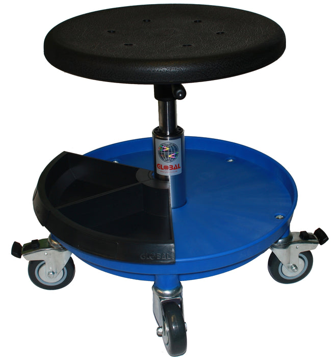 Global Verkstadspall – Ergonomisk & Stabil för Låga Arbetspositioner