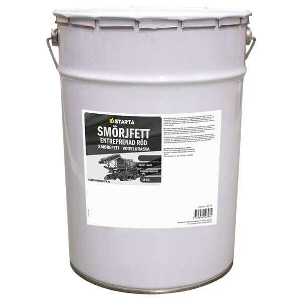 STARTA Smörjfett Entreprenad Röd