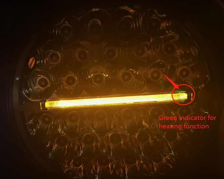 EXTRALJUS LED 9” – Kraftfullt och E-godkänt LED-ljus för optimalt mörkerseende
