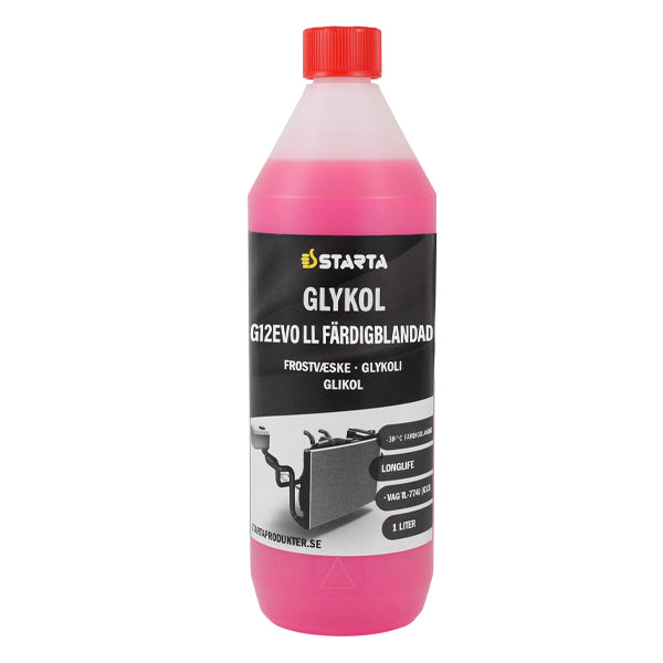 Starta Glykol G12Evo Longlife Färdigblandad 1 liter