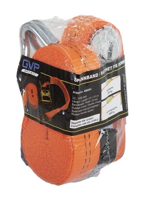 SPÄNNBAND MED DUBBELKROK – 2-DELAT