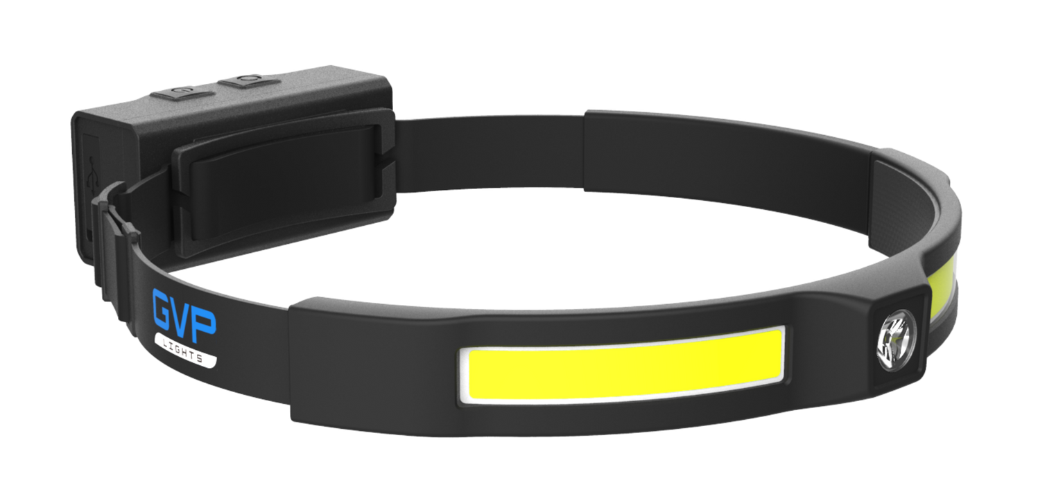 Pannlampa LED COB / Spot – Bred & Smal Ljuskägla för Optimal Sikt