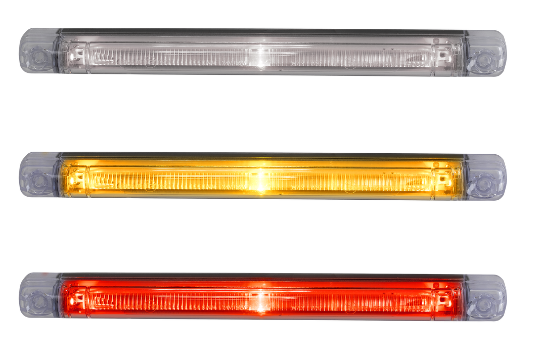 Positionsljus List – Vitt, Orange eller Rött Sken