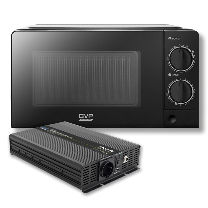 Mikrovågsugn - Kit med hållare och Inverter