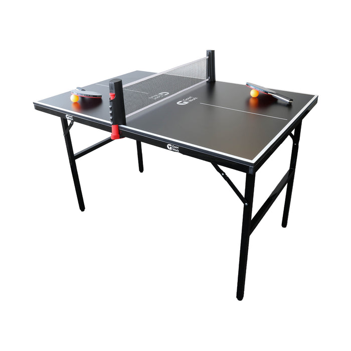 Table Tennis Table 120 x 80 x 76 cm + 2 Rackets / 3 Balls