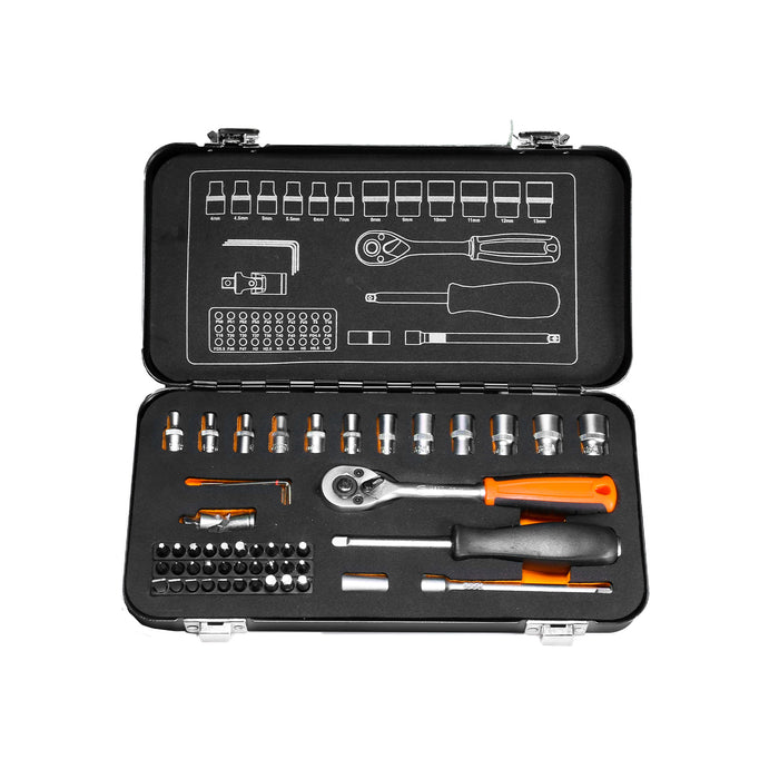 1/4" Dr. Socket Set 50 delar