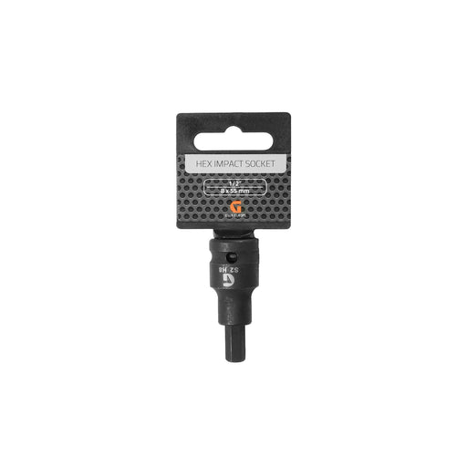 Hex Impact Socket 1/2"  8 mm x 55 mm