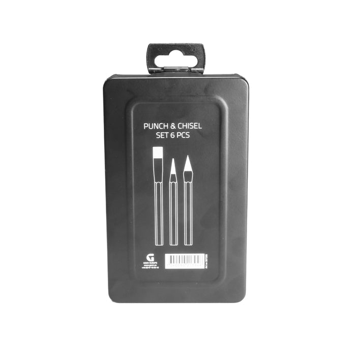 Punch & Chisel Set 6 delar