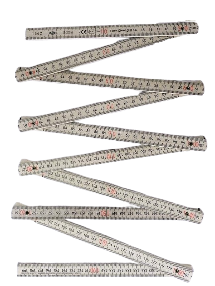 MEDID Måttstock i trä 2m/mm