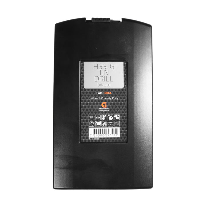 HSS-G TiN Drill Set 1-13 mm