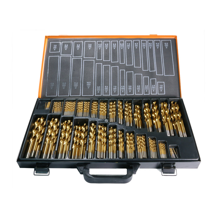 HSS-G TiN Drill Set 1-13mm 220 delar