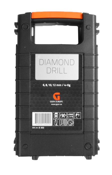 Diamond Drill Set 6-12 mm