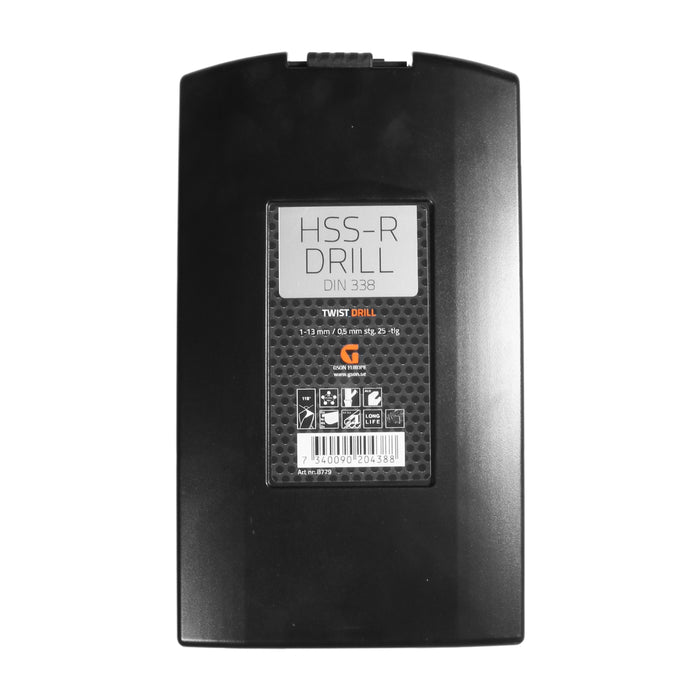 HSS-R Drill Set 1-13 mm