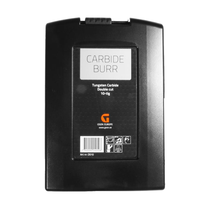 Carbide Burr Set 10 delar