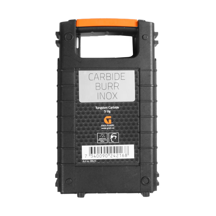 Carbide Burr INOX Set 5 delar