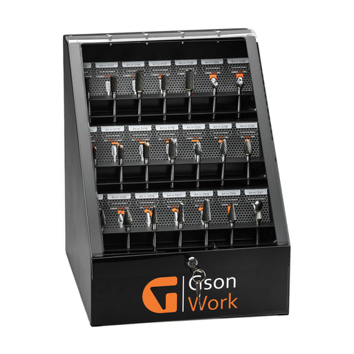 Carbide Burr Display 21 delar