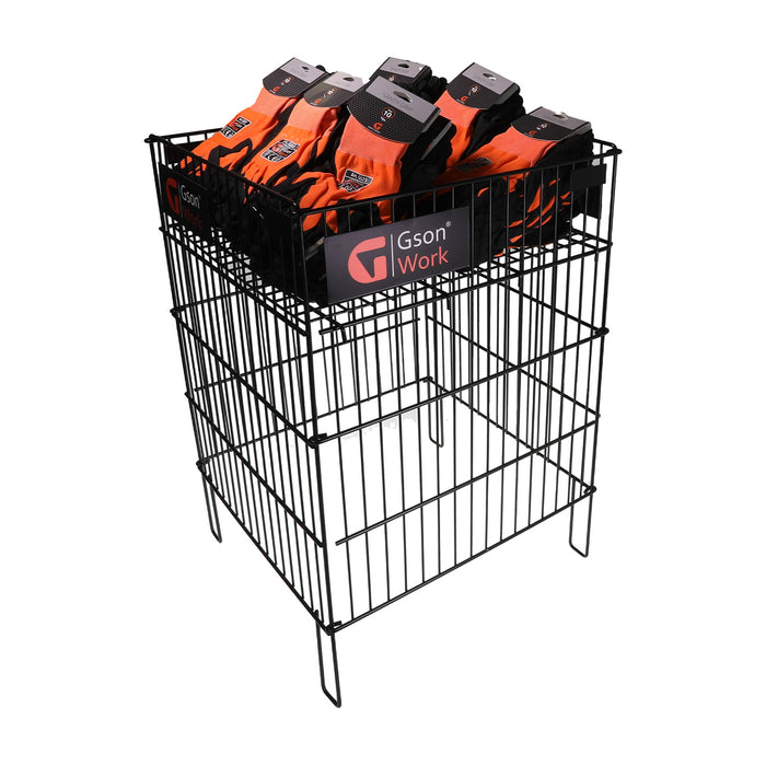 Promotion Basket Square Black 75x46x46cm