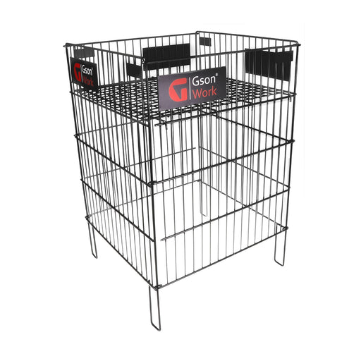 Promotion Basket Square Black 75x46x46cm