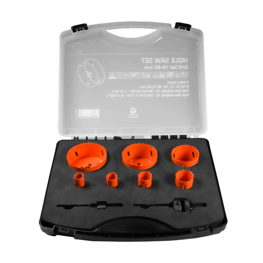 Hole Saw Bi-Metal Cobolt Set 9 delar 19222735587383 mm