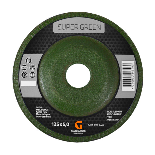 Super Green 125 x 5 x 2223 mm