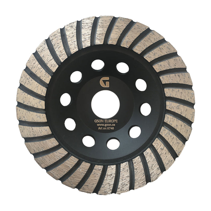 Diamond Turbo Cup Wheel 125 x 50 x 200 x 2223 mm