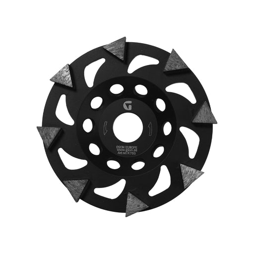 Diamond Triangle Cup Wheel 125 x 50 x 21 x 2223 mm