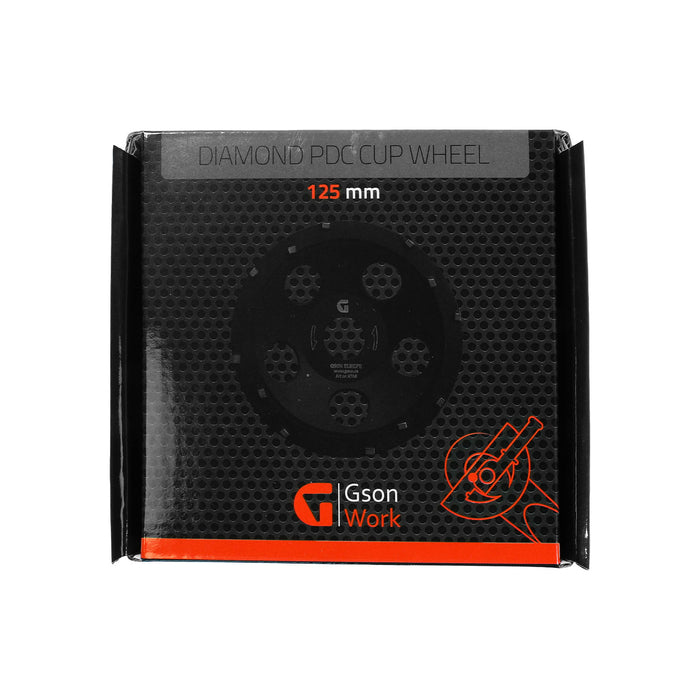 Diamond PCD Cup Wheel 125 x 1,5 x 12 x 22,23 mm