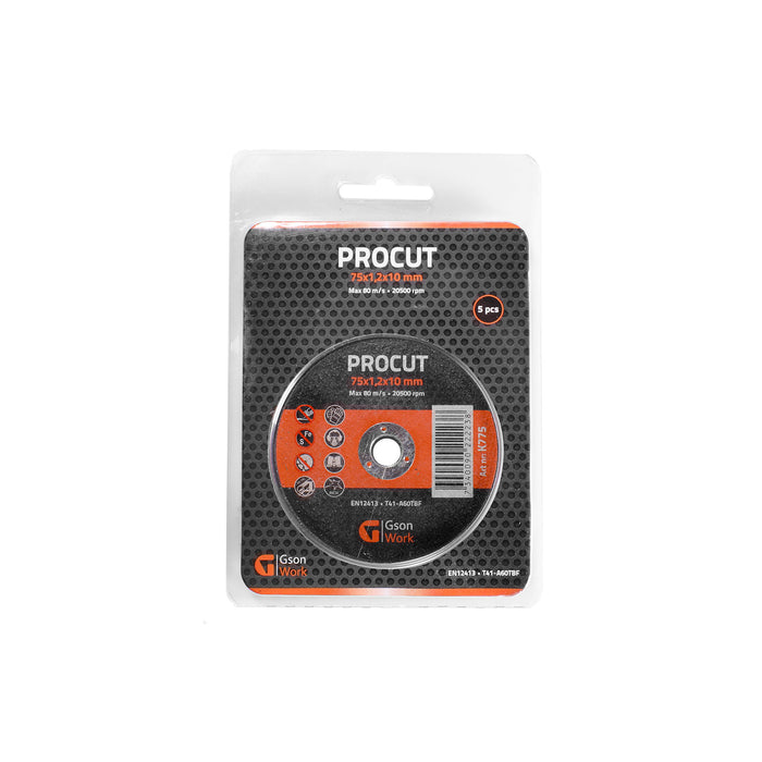 Procut 75 x 1,2 x 10 mm, 5 st
