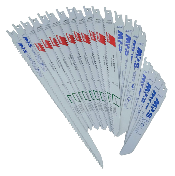 MPS Tigersågsblad Mix-set 20 st